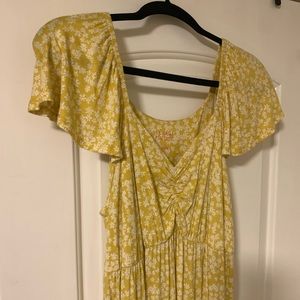 Yellow Maternity Maxi Dress by Isabel Maternity